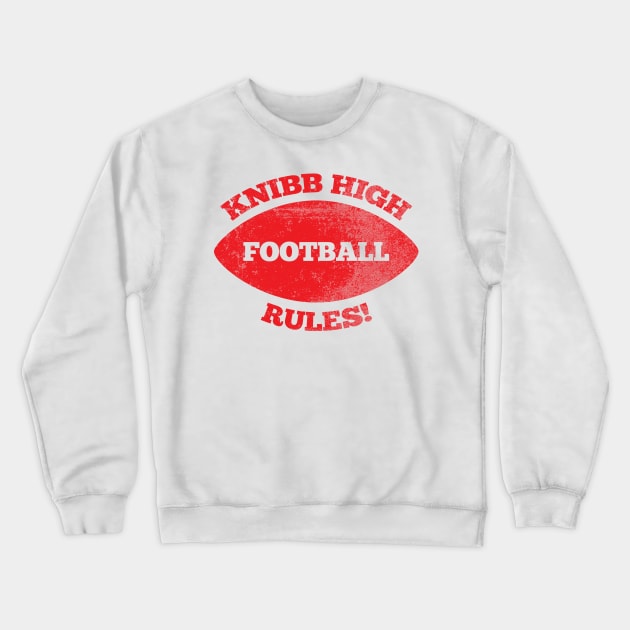 Billy Madison - Knibb High Football Rules! Crewneck Sweatshirt by The90sMall